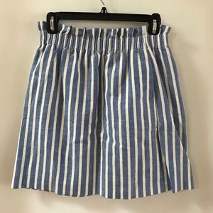 J.Crew Cotton-Linen Sidewalk Skirt